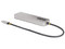 Hub USB StarTech 10G2A1C25EPD de USB-C a 2 puertos USB 3.2, 1 puerto USB-C 10Gbps, 1 puerto USB-C (PD 3.0) y 1 puerto RJ-45. Color Gris.