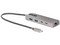 Hub USB StarTech 10G2A1C25EPD de USB-C a 2 puertos USB 3.2, 1 puerto USB-C 10Gbps, 1 puerto USB-C (PD 3.0) y 1 puerto RJ-45. Color Gris.