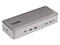 Docking Station StarTech 129N-USBC-KVM-DOCK, de USB Tipo C a USB 3.2, USB 2.0, USB Tipo C, RJ-45, DisplayPort, Salida de audio y Micrófono.