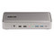 Docking Station StarTech 129N-USBC-KVM-DOCK, de USB Tipo C a USB 3.2, USB 2.0, USB Tipo C, RJ-45, DisplayPort, Salida de audio y Micrófono.