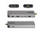 HUB USB StarTech 174B-USB4-MULTIPORT, 2 Puertos USB Tipo C, 1 Puerto HDMI, 1 Puerto USB Tipo A, 1 Puerto DisplayPort, 1 Puerto HDMI, 1 Puerto RJ-45. Color Gris.
