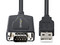 Cable USB StarTech 1P3FPC-USB-SERIAL de USB 2.0 a Serial (M-M), 90cm. Color Negro