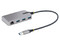 Hub USB StarTech 5G3AGBB-USB-A-HUB de 3 Puertos USB 3.0, 1 puerto RJ-45. Color Gris