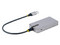 Hub USB StarTech 5G3AGBB-USB-A-HUB de 3 Puertos USB 3.0, 1 puerto RJ-45. Color Gris