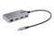 Hub USB StarTech G3AGBB-USB-A-HUB de 3 Puertos USB 3.0, 1 puerto RJ-45. Color Gris