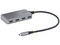 Hub USB StarTech 5G4AB-USB-C-HUB de 4 Puertos USB 3.0. Color Gris