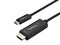 Cable Adaptador Startech USB-C a HDMI 2.0 4K 60Hz, 3m. Color Negro.