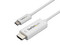 Cable adaptador StarTech USB-C a HDMI, 4K de 3m. Color blanco.