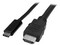 Cable adaptador StarTech USB-C a HDMI hasta 4K de 2m.