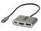 Adaptador de Video StarTech, USB-C a HDMI, USB 3.0, 4K, PD 3.0.