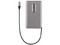 Docking Station StarTech USB-C, HDMI, VGA, USB-A, RJ-45, Compatible con Thunderbolt 3 y 4. Color Gris.