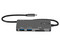 Adaptador Multipuertos Startech USB-C, HDMI(H), USB(H), Ranura SD. Color Gris.