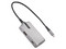 Adaptador USB-C Startech Multipuertos, 4 en 1, 4K 60Hz, Cable de 25 cm. Color Gris.