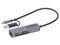 Lector de Tarjetas StarTech FCREADMICRO3V2, de USB-C/USB-A a Lector de tarjetas SD, MicroSD y CompactFlash. Color Gris.