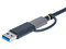Lector de Tarjetas StarTech FCREADMICRO3V2, de USB-C/USB-A a Lector de tarjetas SD, MicroSD y CompactFlash. Color Gris.