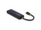 Hub USB-C, 4 Puertos USB-A, Adaptador Multipuerto, Conexión Tipo C.