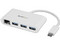 Concentrador StarTech USB-C a USB 3.0 y RJ45, Color Blanco.