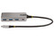 Hub USB StarTech HB31C3A1CDPPD3 de USB-C a 3 puertos USB 3.2, 1 puerto USB-C modo DisplayPort y 1 puerto USB-C PD 3.0. Color Gris.