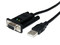 StarTech Cable de 1m Adaptador de 1 Puerto USB a Módem Nulo Null Serial DB9 RS232 DCE con FTDI