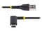 Cable StarTech de USB-A a USB-C de Carga Rápida, Ángulo Recto, de 2m.