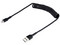 Cable en espiral StarTech para iPhone de USB 2.0 a Lightning. Color Negro.