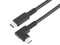 Cable StarTech RUSB31CC1MBR USB Tipo C a USB Tipo C Acodado a la Derecha (M-M), 1m, Color Negro.