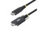 Cable de carga USB-C StarTech S2CEPR2M-USBSL-CABLE Con PD 240W y revestimiento trenzado de 2 m. Color negro.