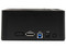 Docking Station eSATA USB 3.0 con UASP de 2 bahías para disco duro SATA de 2.5