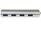 Concentrador portátil USB 3.0 de 4 puertos, Hub con cable incorporado.