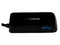 Adaptador Concentrador Hub USB 3.0 Super Speed para Laptop de 4 Puertos Salidas - Negro