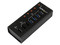 Hub Concentrador USB 3.0 de 4 Puertos y 3 Puertos de Carga USB ( 2x 1A y 1x 2A).