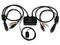 Conmutador Switch KVM 2 puertos HDMI USB Audio con Cables Integrados - 1080p