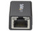 Adaptador de red Ethernet Gigabit externo StarTech de USB-C (macho) a RJ45 (hembra). Color negro.