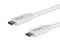 Cable USB-C (Macho) a USB-C (Macho) de 2m. Color Blanco.