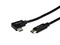 Cable StarTech de USB-C a USB-C en Ángulo a la Derecha de 1m.