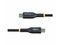 Cable de carga USB-C StarTech USB2EPR3M Con certificación USB-IF y PD 240W de 3 m. Color negro.