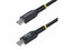 Cable de carga USB-C StarTech USB2EPR3M Con certificación USB-IF y PD 240W de 3 m. Color negro.
