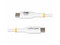 Cable de carga USB-C StarTech USB2EPR4MW Con PD 240W y longitud 4 m. Color blanco.
