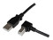 Cable USB 2.0 de tipo A (M) a tipo B (M) en ángulo derecho, 1.8 m.