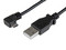 Cable de USB-A Macho a Micro USB Macho con conector acodado a la derecha, 1 m.