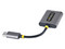 Adaptador Divisor Startech USB-C a dos tomas de auriculares de 3.5 mm, Color Gris.