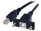 Cable USB tipo B (M-H) para Montaje en Panel.