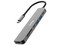 Hub USB Stylos STCBHUB71G 7 en 1, 1 Puerto HDMI, 2 Puertos USB, 1 Lector de tarjetas SD, 2 Puertos USB Tipo C, 1 Lector de tarjetas MicroSD, Color Gris.