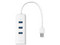 Adaptador USB TP-Link UE330 de USB-A (M) a USB-A y RJ-45 (H). Color Blanco.