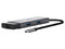 Concentrador USB-C 5 en 1 UH5020C, HDMI 4K 60Hz, Carga 100W, 1 USB-C Datos, 2 USB-A Datos.