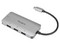Hub USB TARGUS ACH226BT USB Tipo C (Macho) a 4 USB 3.0, Color Plata.