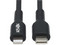 Cable Tripplite USB-C a Lightning (M-M), 1m, Color Negro.