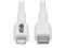 Cable Tripplite USB-C a Lightning (M-M), 1m, Color Blanco.