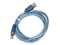 Cable USB-A / USB-B (Azul - iMac) de 6pies (Macho/Macho)