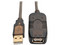Cable Extension USB 2.0 Tripp Lite Longitud 7.6 m Conector en el Primer Extremo USB A 2.0 (Macho) a USB A 2.0 (Hembra)